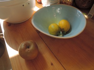 Zitronenschale