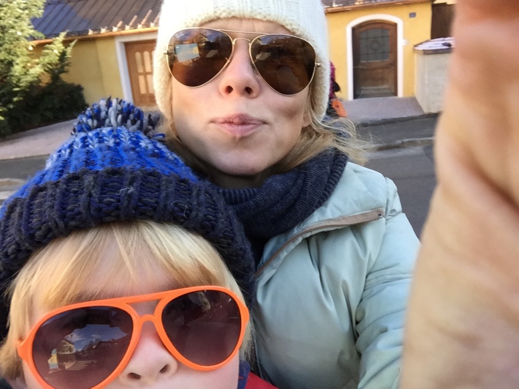 MAMA BERLIN mit Sohn im Urlaub