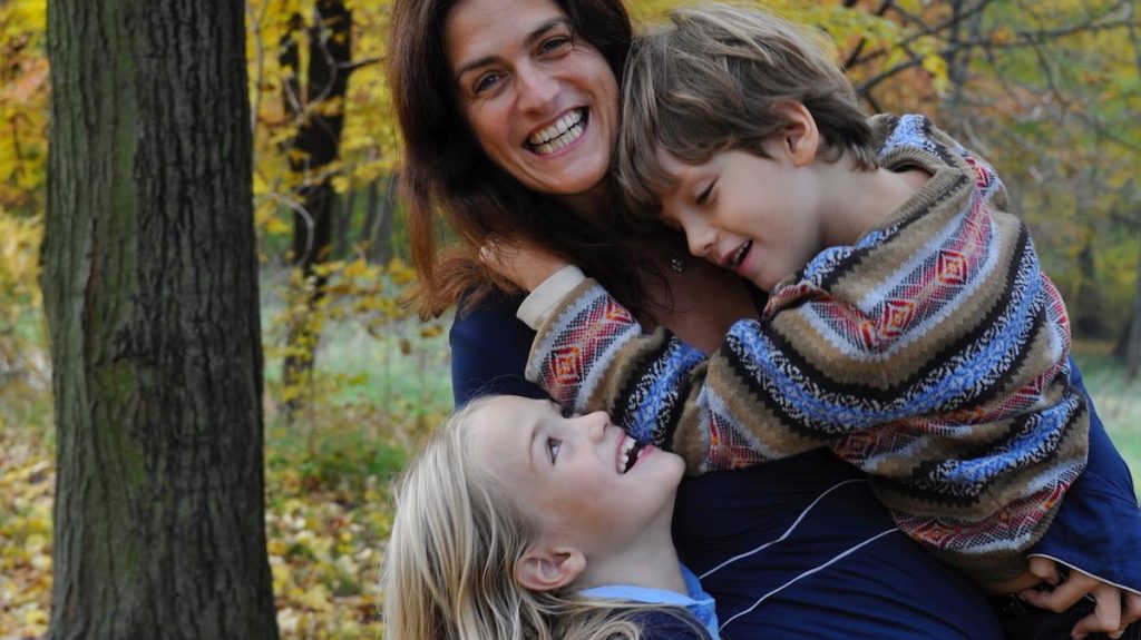 MAMA BERLIN Katja Zimmermann mit Kids quer